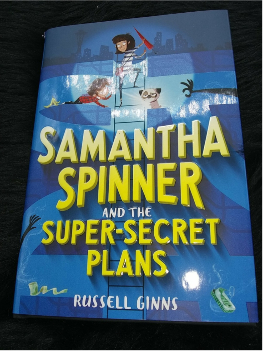 Samantha Spinner and the Super-Secret Plans - Hardcover - VERY GOOD - Picture 1 of 4